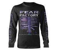 Longsleeve Fear Factory Demanufacture Official Tee T-Shirt Mens Unisex (X-Large) Black