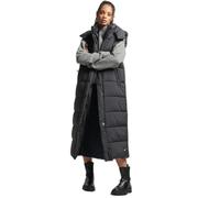 LongSleeveless Hooded Puffer Jacket Superdry Ripstop Black M