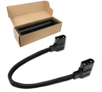Longtor 19in Extra Battery Cable - XT150, Tool-Free Snap-in, Gray Braided - Fits Delta 2/2 Max/3/3 Plus/3 1500 & Wave 2/3 - NOT for Delta Pro /Pro3 /Ultra /3 Max