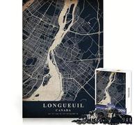 Longueuil Canada 1000 Piece Puzzle For Adults Mental Sharp Serene Game Home Activity Santa Surprise (38x52cm)