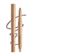 Longwear Two Ended Makeup Pencil For Lips And Eyes Water Resistant Creamy Texture Application Smooth Glides Smudges Proof Lip And Eye Pencil