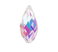 LONGWIN 36pcs AB Teardrop Crystal Beads 10x20mm Waterdrop Faceted Glass Beads for Jewelry Making, DIY Project, Earring, Necklaces, Bracelets