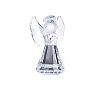 LONGWIN Crystal Angel Figurine Christmas Decorative Glass Ornaments Collecible Gift Idea
