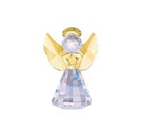 LONGWIN Crystal Angel Figurine Christmas Decorative Glass Ornaments Collecible Gift Idea
