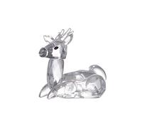 LONGWIN Crystal Animal Figurines Mini Glass Figurines Home Decoration Collectible Gift (Deer)
