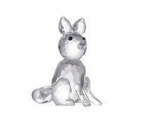 LONGWIN Crystal Animal Figurines Mini Glass Figurines Home Decoration Collectible Gift (Fox)
