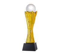 LONGWIN Golden Golf Trophy Cup, Funny Golf Trophies for Tournaments, Sports Competitions, Parties, Golf Centerpieces for Table, Golf Gifts for Men and Women