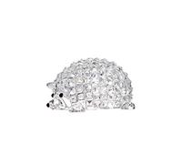 LONGWIN Mini Statues of Glass Hedgehog Crystal Animal Collectible Figurines Home Tabletop Decorative Ornaments
