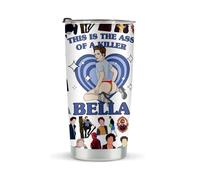 LONGXIN Funny Humorous Movie Merchandise Vampire Edward Tumbler Twilight Merch Vampire Werewolf Gifts for Fans Girls Women Funny Sexy Gifts Stainless Steel Tumblers 20oz