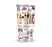 LONGXIN Singer Inspired Tumbler, Stainless Steel Tumblers 20oz, Friendship, Birthday, Christmas Gifts for Women, Music Lovers, Singer Fans, Girls, Friends, Sister, Her