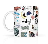 LONGXIN Twilight Vampire Lover Mug - Edward's Girl Gift, City Of Forks Inspired 11 Oz Coffee Cup