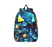 Longzehao Abstract Science Chemistry Print Canvas Fashion Backpack,Casual Lightweight Sport Rucksack Travel Multipurpose Bag, Black, S, Maya Bay Short Sleeve Classic Fit Shirt