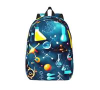 Longzehao Abstract Science Chemistry Print Fashion Canvas Backpack,Casual Light Sport Rucksack Travel Multipurpose Bag, Black, M, Maya Bay Short Sleeve Classic Fit Shirt