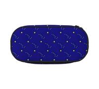 LONGZEHAO Alaska state flag Print Simple rectangle Pen bag Storage case for Office supplies,cosmetics,toiletries