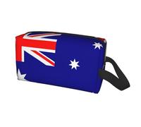 Longzehao Australian flag Print Travel Storage Bag for men women,Portable Toiletry Bag Large Capacity Organizer