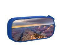 LONGZEHAO Big Capacity Beauty Grand Canyon 1 Print Pencil Case,Double layer zipper Pencil box Makeup Pouch Organizer