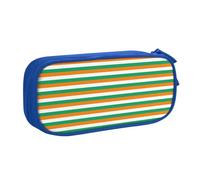 LONGZEHAO Big Capacity Flag of Cote d'Ivoire Print Pencil Case,Double layer zipper Pencil box Makeup Pouch Organizer