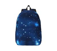 Longzehao Blue Shining Stars pattern Print Canvas Fashion Backpack,Casual Lightweight Sport Rucksack Travel Multipurpose Bag, Black, S, Maya Bay Short Sleeve Classic Fit Shirt