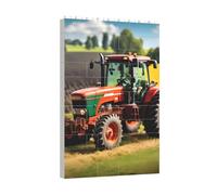 Longzehao Company Farm Tractors Print Building Blocks Puzzle Set,Building Block Puzzle Toy Game for Brain Development