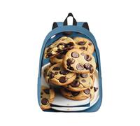 Longzehao Cookies Food Chocolate Chips Biscuits Print Canvas Backpacks,Casual Light Sports Rucksack Travel Multipurpose Bag, Black, M, Maya Bay Short Sleeve Classic Fit Shirt