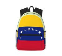 Longzehao Flag of Venezuela Print Casual Fashions Backpack,Lightweight Sports Bookbag Travel Multip Rucksack