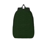 Longzehao Hunter Green Floral Petals Pattern Print Canvas Backpack,Casual Lightweight Sport Rucksack Travel Multipurpose Bag, Black, M, Maya Bay Short Sleeve Classic Fit Shirt