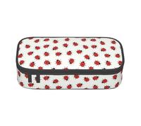 Longzehao Infinite Speckled Pattern Print Pencil Case Large Capacity Storage Pouch Holder Office Organizer box Makeup Bag