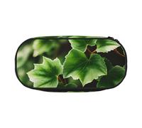 LONGZEHAO Ivy Blossoms Tree Print Simple rectangle Pen bag Storage case for Office supplies,cosmetics,toiletries