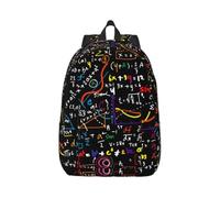 Longzehao Math Formula Print Canvas Fashions Backpacks,Casual Lightweight Sports Rucksack Travel Multipurpose Bag, Black, S, Maya Bay Short Sleeve Classic Fit Shirt