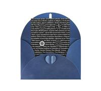 Longzehao Pearl paper Supernatural Inspiration Print holiday greeting card,Note Cards for Christmas,Birthday,Thanksgiving