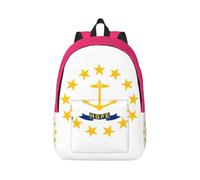 Longzehao Rhode Island State Flag Print Canvas Fashions Backpacks,Casual Lightweight Sports Rucksack Travel Multipurpose Bag, Black, S, Maya Bay Short Sleeve Classic Fit Shirt