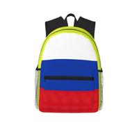 Longzehao Russian Flag Print Casual Fashions Backpack,Lightweight Sports Bookbag Travel Multip Rucksack