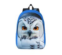 Longzehao Snowy Owl Eyes Print Fashion Canvas Backpack,Casual Light Sport Rucksack Travel Multipurpose Bag, Black, M, Maya Bay Short Sleeve Classic Fit Shirt