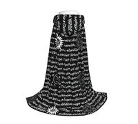 Longzehao Supernatural Inspiration Print Hooded Cape For youngsters with Halloween Christmas Cosplay Hooded Cloak Costume