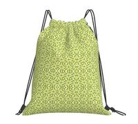 Longzehao Sushi Dill Pickles Print Drawstring Backpack Sports Gym Beach Sack Yoga Dance Cinch Bag for Women Men