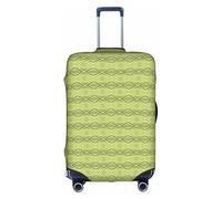 Longzehao Sushi Dill Pickles Print Travel Luggage Cover,Elastic Suitcase Cover Protector Fit 18-32 Inch Luggage, White, L