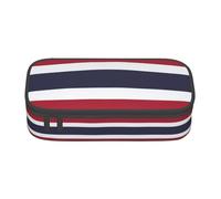 Longzehao Thailand Flag Print Pencil Case Large Capacity Storage Pouch Holder Office Organizer box Makeup Bag