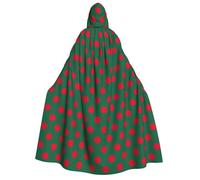 Longzehao Unisex Flag of Bangladesh Print Adult Hooded Cloak,Decoration Cloak,Cosplay Costumes,Halloween Hoodie Robe.