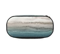 LONGZEHAO WITHIN THE TIDES Print Simple rectangle Pen bag Storage case for Office supplies,cosmetics,toiletries
