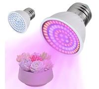 Longzhuo Grow Lights for Indoor Plants, Led Grow Light, 2Pcs 36w E27 Plant Growing Light Bulb, 72 LEDs Full Spectrum Plant Lights Grow Lights for Hydroponic Greenhouse