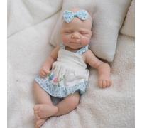 Lonian 12inch Real Silicone Doll Full Body Realistic Reborn Dolls Lifelike Hand Painted Newborn Babies for Toddlers (Pascale)