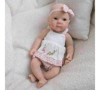 Lonian 12inch Real Silicone Doll Full Body Realistic Reborn Dolls Lifelike Hand Painted Newborn Babies for Toddlers (Bettie)
