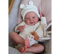 Lonian 19 Inch 48cm Reborn Baby Doll with Cuddly Body Realistic Doll