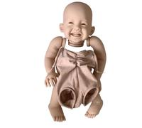 Lonian 23 inch Reborn Doll Kit Our Happy Baby Toddler Fresh Color DIY Soft Touch With Body And Eyes