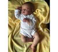 Lonian 50 cm Newborn Baby Lifelike Real Soft Touch Quality Collector Art Reborn Doll with Hand Drawing Hair Doll