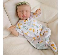 Lonian Reborn 19 inch 48cm Toddler Doll Baby Soft Vinyl Silicone Real Life Like Looking Newborn Dolls Magnetic Pacifier Toys