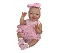 Lonian Reborn-Baby Dolls 20 Inch Reborn Dolls Realistic Newborn Baby Soft Body Poseable Full Vinyl Body Girl Like a Lifelike Baby with Feeding Kit for Kids