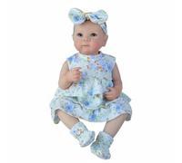 Lonian Reborn Dolls Girl - 18 Inches Handmade Reborn Babies Soft Vinyl Body with Anatomically Correct, Reborn Baby Doll Looks Like a Real Baby (Cotton Body)