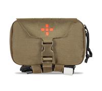 Lonloke Ifak Pouch-Rapid Deployment Tactical MOLLE Trauma Kit Pouches, Quick Release Tear-Off Medical First Aid Kit Organiser with Red Immediate Identify for Emergency Surviva Activities. (TN)