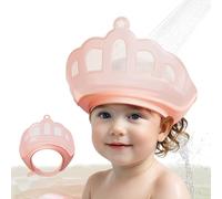 Lonlown Baby Shower Cap, Adjustable Shower Cap, Kids Bath Protector, Cute Shape, Eye and Ear Protection for Kids 1-10 Years, Make Baby Bath More Fun